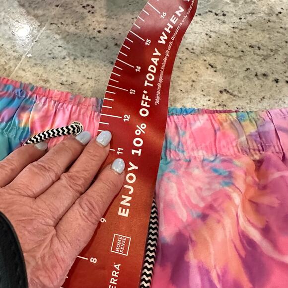 Boardies Spiral Tie Dyed 15" Swim Trunks size XL - Picture 6 of 8